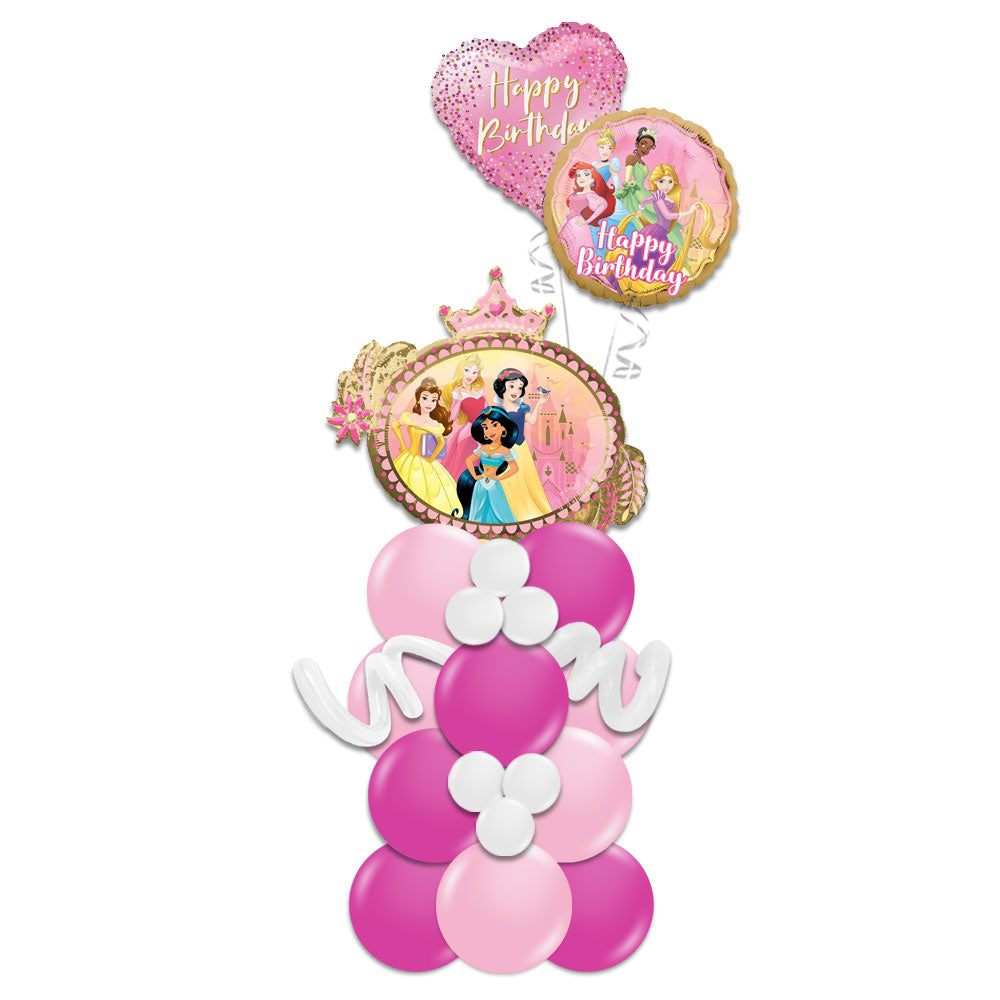 Disney Princess Balloon Tower